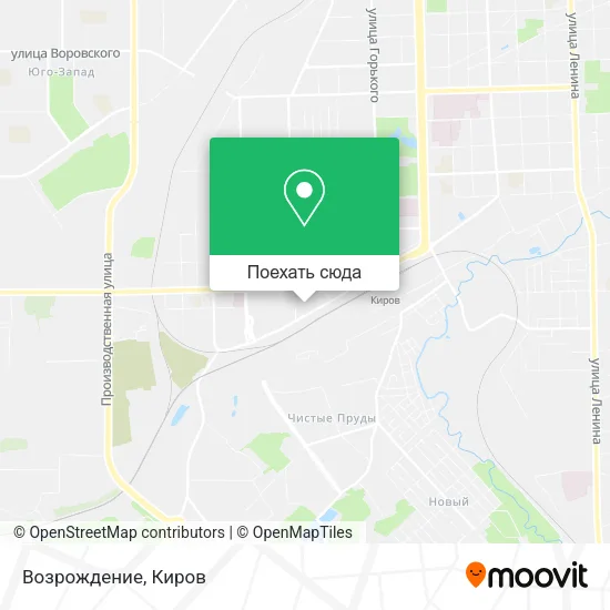Карта Возрождение