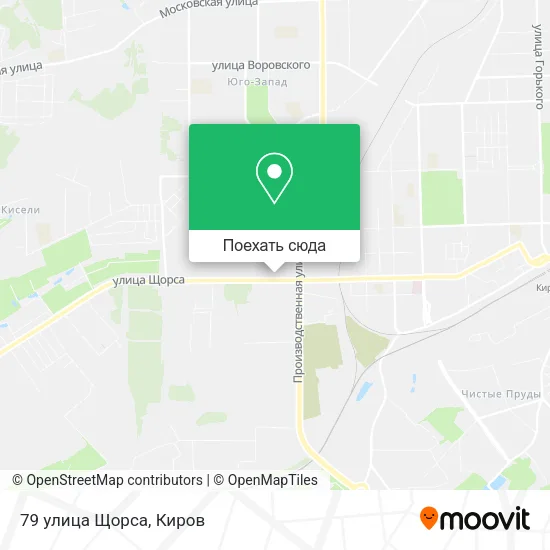 Карта 79 улица Щорса