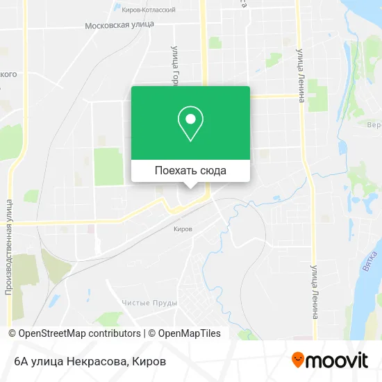Карта 6А улица Некрасова