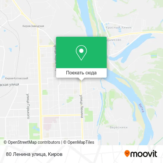 Карта 80 Ленина улица