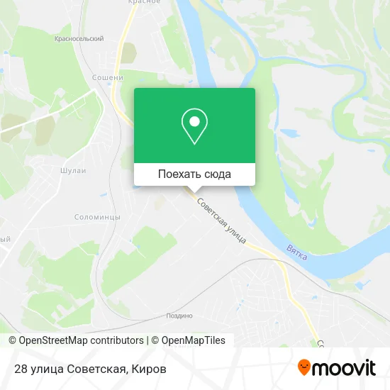 Карта 28 улица Советская