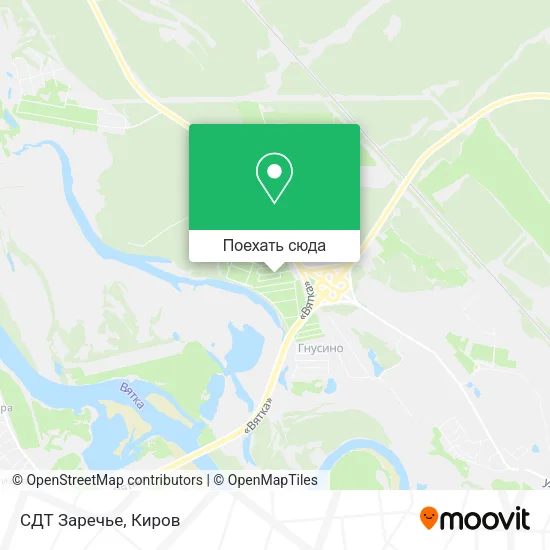 Карта СДТ Заречье