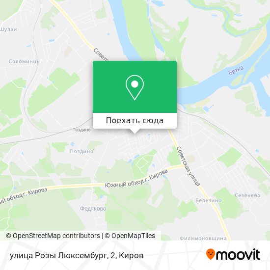 Карта улица Розы Люксембург, 2