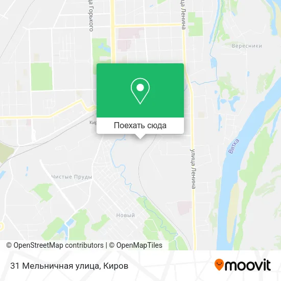 Карта 31 Мельничная улица