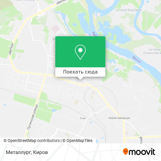 Карта Металлург