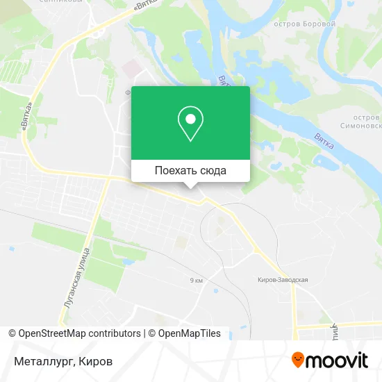 Карта Металлург