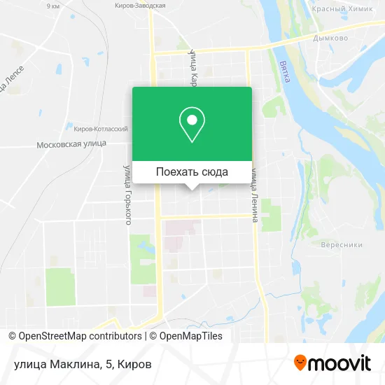 Карта улица Маклина, 5