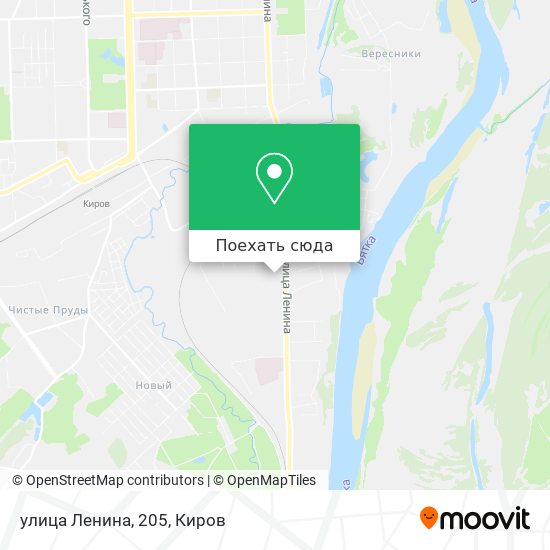 Карта улица Ленина, 205