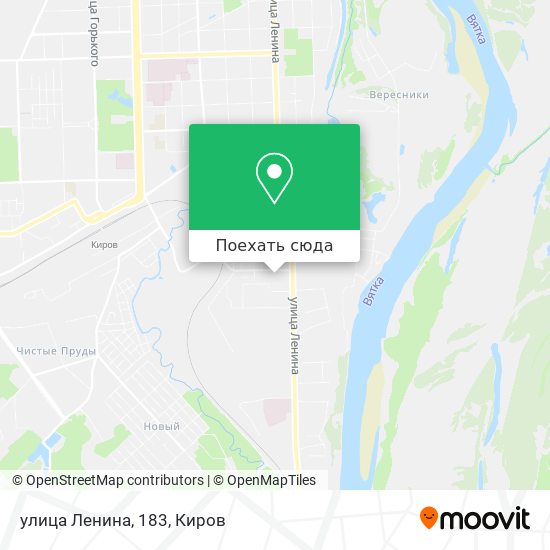 Карта улица Ленина, 183
