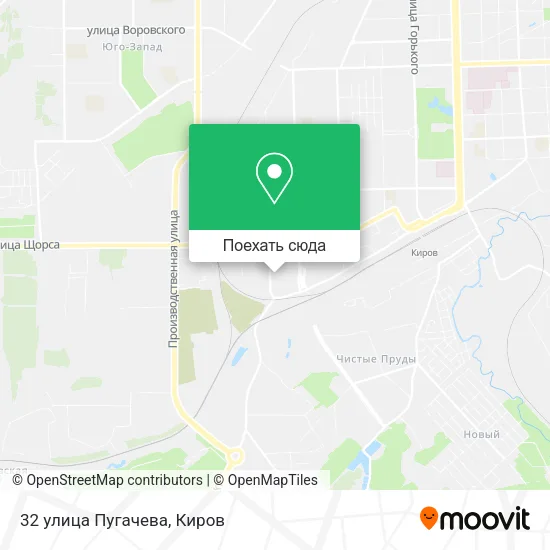Карта 32 улица Пугачева