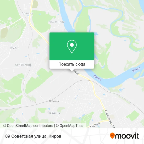 Карта 89 Советская улица