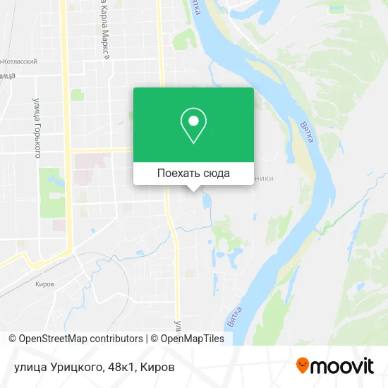 Карта улица Урицкого, 48к1