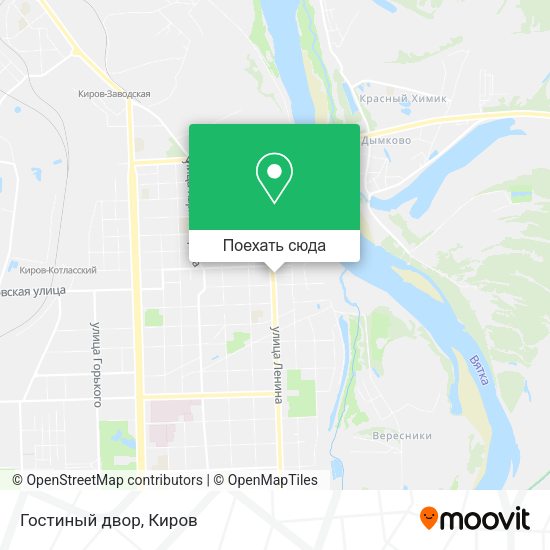 Карта Гостиный двор