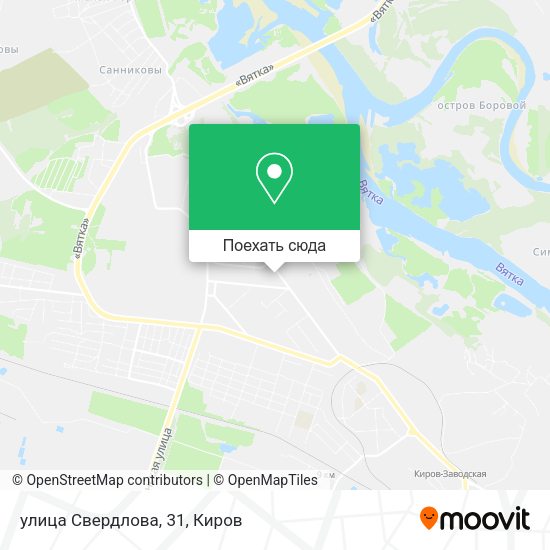 Карта улица Свердлова, 31
