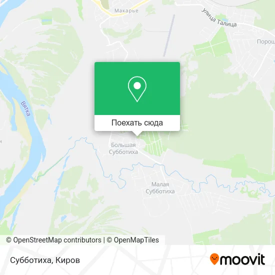 Карта Субботиха