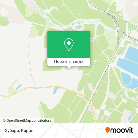 Карта Зубари