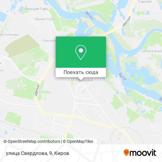 Карта улица Свердлова, 9