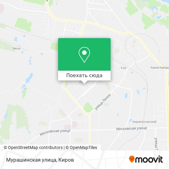Карта Мурашинская улица