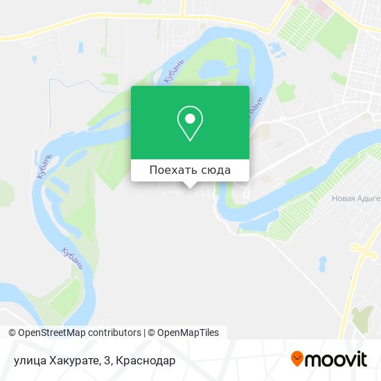 Карта улица Хакурате, 3