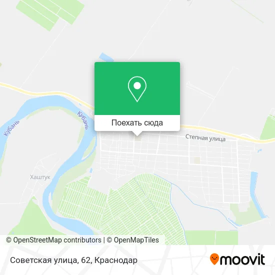 Карта Советская улица, 62