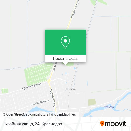 Карта Крайняя улица, 2А