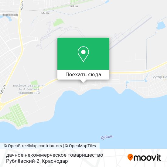 Карта дачное некоммерческое товарищество Рублёвский-2