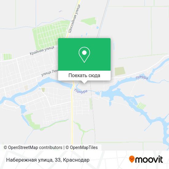 Карта Набережная улица, 33