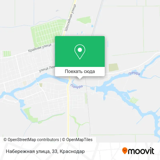 Карта Набережная улица, 33