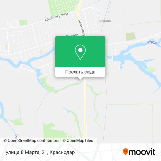 Карта улица 8 Марта, 21