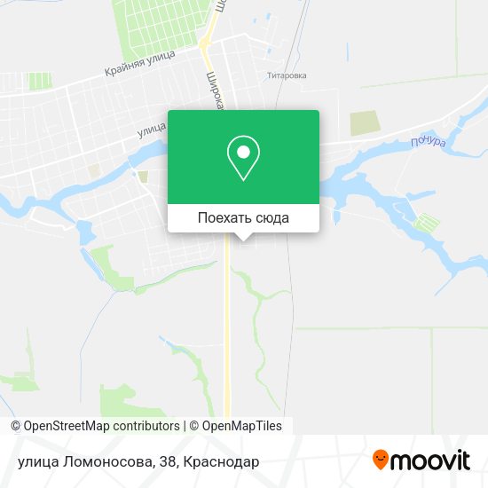 Карта улица Ломоносова, 38