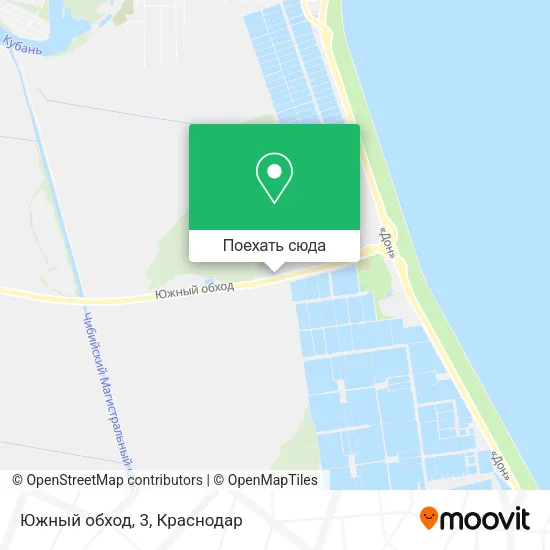 Карта Южный обход, 3