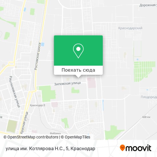 Карта улица им. Котлярова Н.С., 5