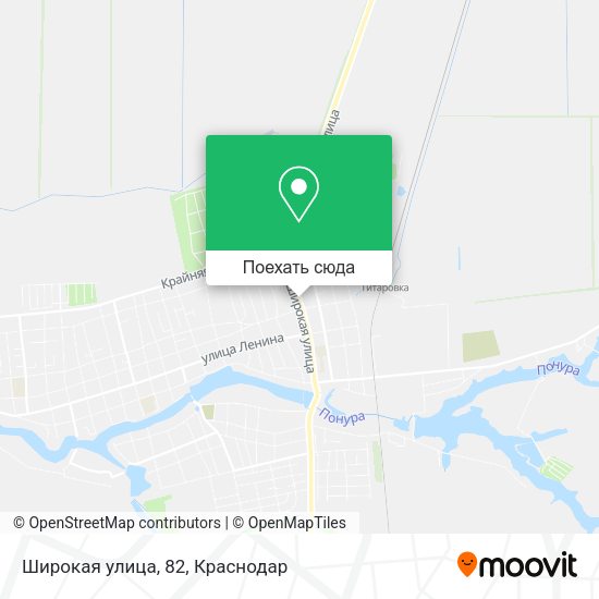 Карта Широкая улица, 82