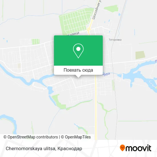 Карта Chernomorskaya ulitsa
