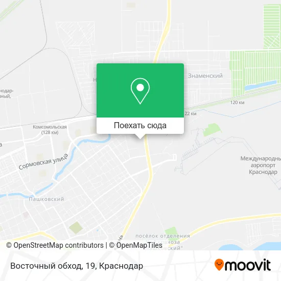 Карта Восточный обход, 19