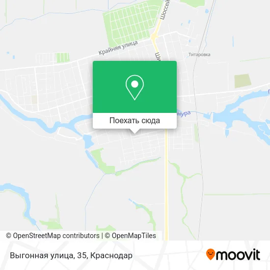 Карта Выгонная улица, 35