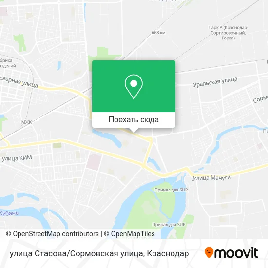 Карта улица Стасова/Сормовская улица