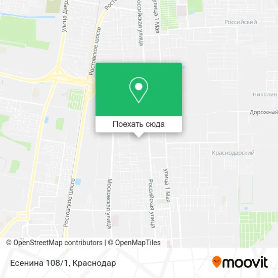 Карта Есенина 108/1