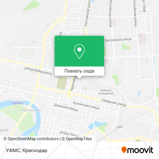 Карта УФМС