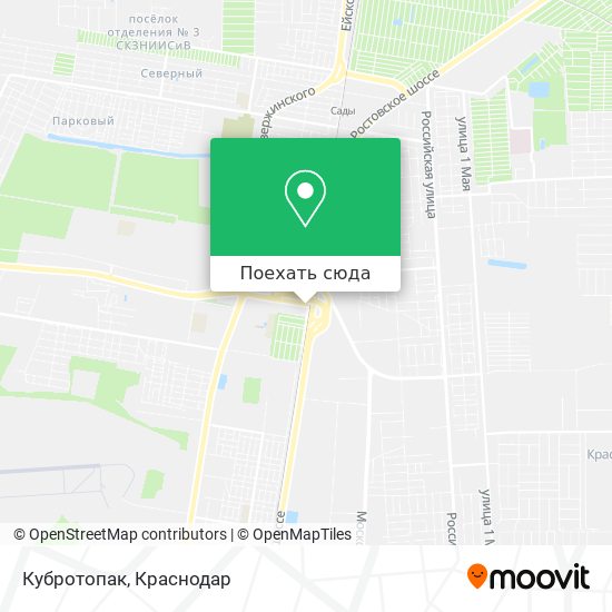 Карта Кубротопак