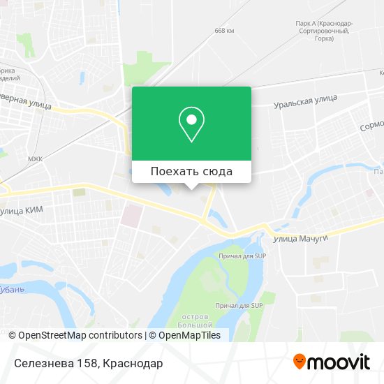 Карта Селезнева 158
