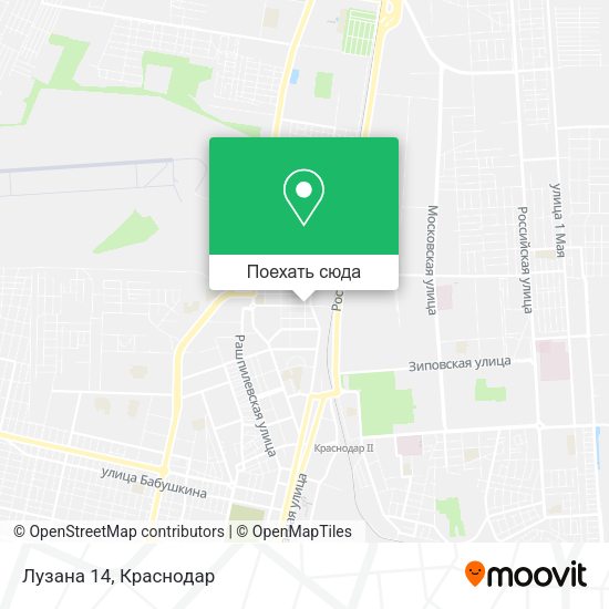 Карта Лузана 14