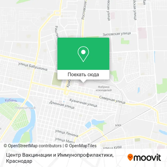 Карта Центр Вакцинации и Иммунопрофилактики