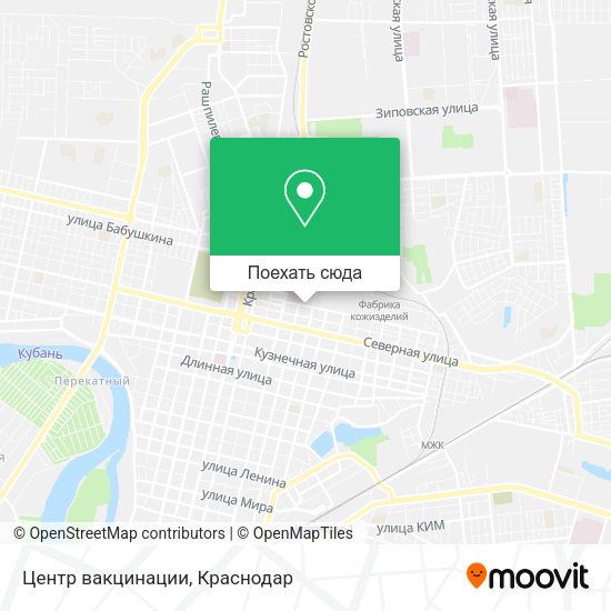 Карта Центр вакцинации