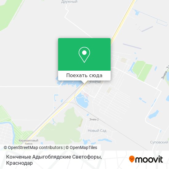 Карта Конченые Адыгоблядские Светофоры