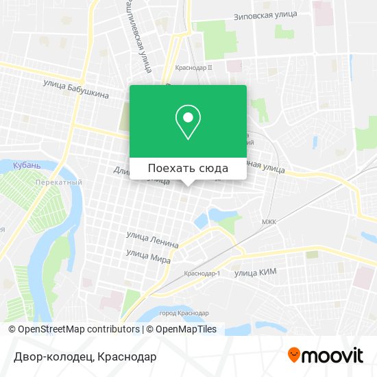 Карта Двор-колодец