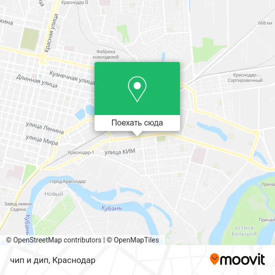 Карта чип и дип
