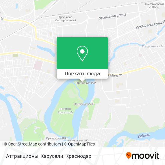 Карта Аттракционы, Карусели