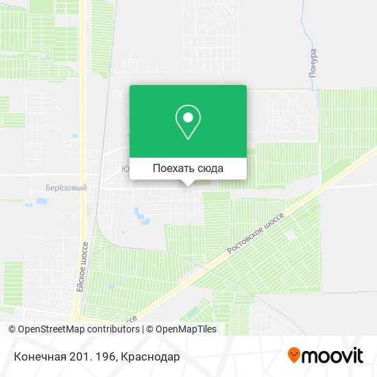 Карта Конечная 201.  196