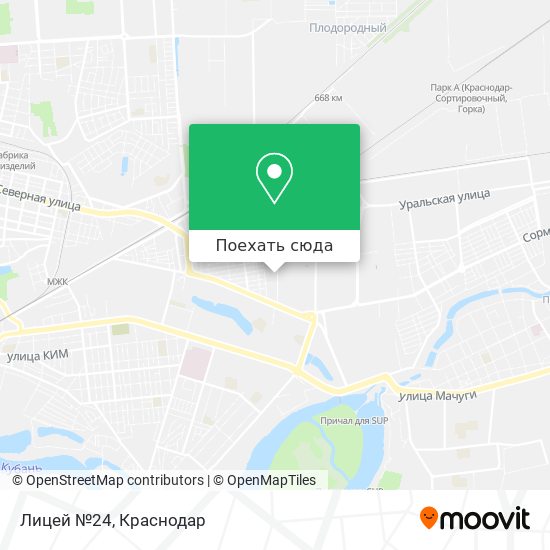 Карта Лицей №24